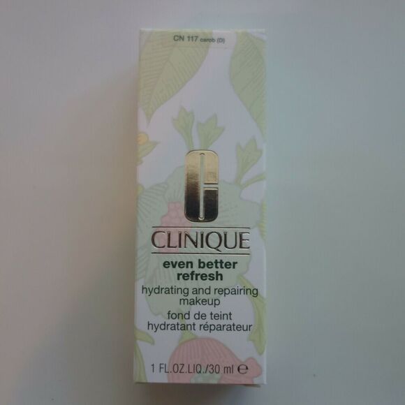 NEW Clinique Even Better Refresh Hydrating Repairing Makeup CN 117 Carob - Picture 2 of 5